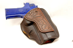Hand Carved Pancake Holster